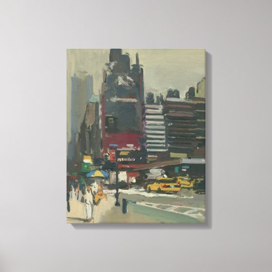 歩道2012 キャンバスプリント (正面)