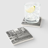 歩道 ストーンコースター (横)