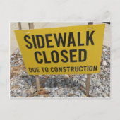 歩道（閉） ポストカード (正面)