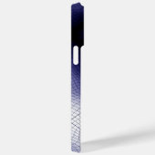 歪みワイヤフレーム.C01.GBluex4 Case-Mate iPhoneケース (裏面 / 右)