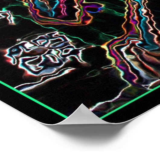 歪み ポスター (角)