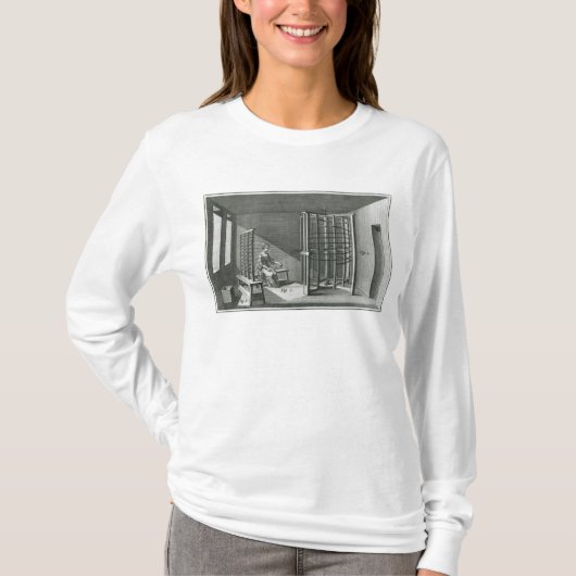 歪む絹の糸、イラストレーションEncylopedia Tシャツ (正面)