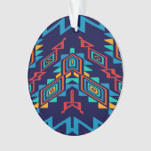 歪められた形の抽象デザイン オーナメント (正面)
