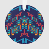 歪められた形の抽象デザイン オーナメント (正面)