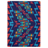 歪められた形の抽象デザイン クリップボード (裏面)