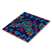 歪められた形の抽象デザイン タイル (側面)