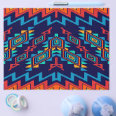 歪められた形の抽象デザイン チラシ (シングル)