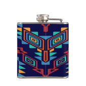 歪められた形の抽象デザイン フラスク (裏面)