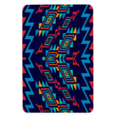 歪められた形の抽象デザイン マグネット (縦)