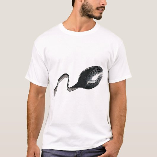 歪んだスプーン Tシャツ (正面)