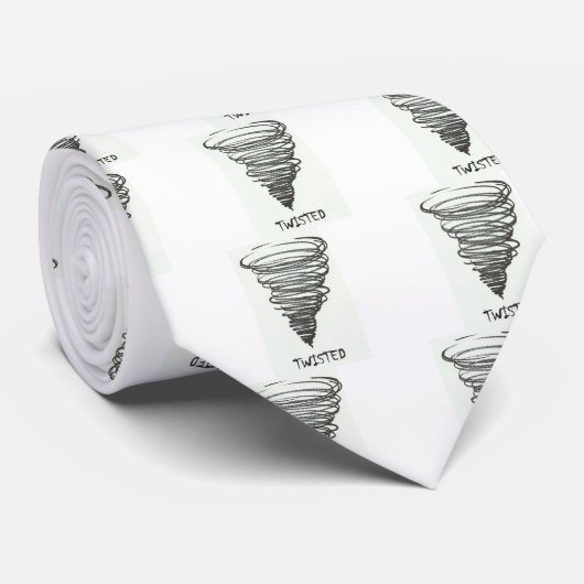 歪んだトルネード ネクタイ (ロール)