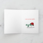 歪んだバレンタイン シーズンカード (内部)