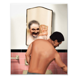 歪んだ反射 フォトプリント           