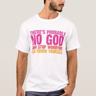 歪んだ無神論的なバスキャンペーン Tシャツ