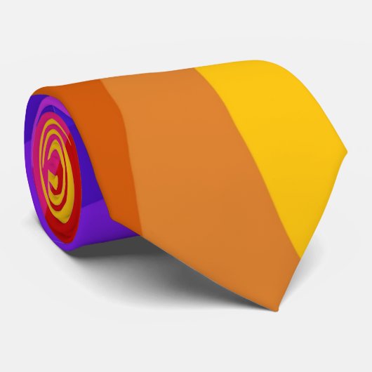 歪んだ色 ネクタイ (ロール)