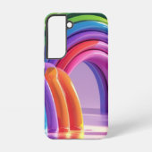 歪んだ虹 SAMSUNG GALAXYケース (裏面)