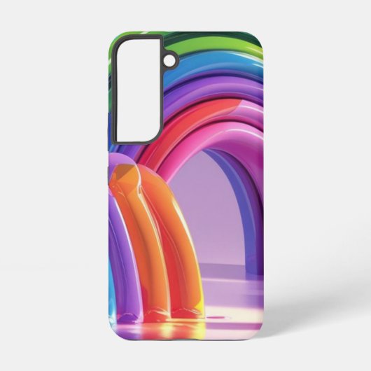 歪んだ虹 SAMSUNG GALAXYケース (裏面)