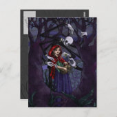 歪んだ ポストカード (正面/裏面)