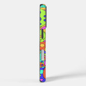 歪サイケデリックんだ顔iPhone / iPadケース Case-Mate iPhoneケース (裏面 / 右)