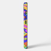 歪サイケデリックんだ顔iPhone / iPadケース Case-Mate iPhoneケース (裏面 / 左)