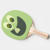 歯おっちょこちょいのの笑い 卓球ラケット (横)