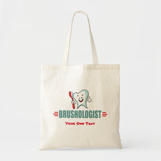歯おもしろいを磨く トートバッグ (正面)
