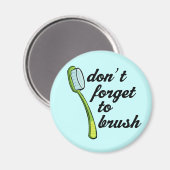 歯おもしろいブラシ歯科用磁石 マグネット (正面/裏面)