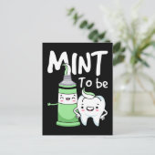 歯おもしろい医師補佐 ポストカード (スタンド正面)