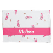 歯おもしろい欠け 枕カバー (正面)