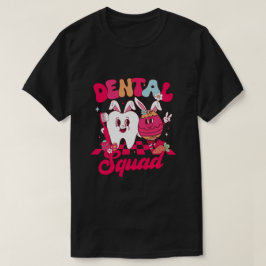 歯おもしろい歯分歯科ハッピーイースター日 Tシャツ