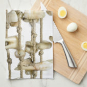 歯おもしろい歯歯科医院 キッチンタオル (四つ折り)