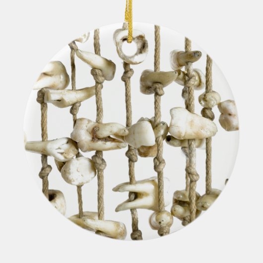 歯おもしろい歯歯科医院 セラミックオーナメント (裏面)