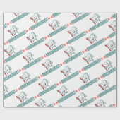 歯おもしろい磨き ラッピングペーパー (フラット)