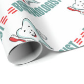 歯おもしろい磨き ラッピングペーパー (ロールコーナー)