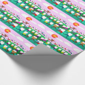 歯お洒落の芸術品 ラッピングペーパー (角)