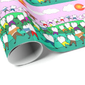 歯お洒落の芸術品 ラッピングペーパー (ロールコーナー)