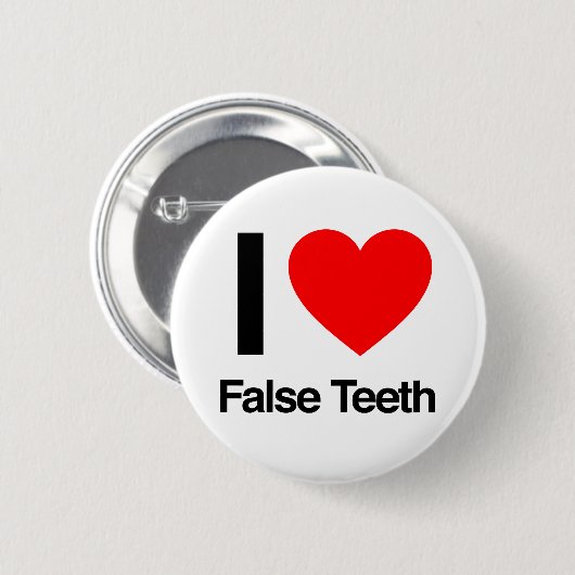 歯が悪い 缶バッジ (正面&裏面)