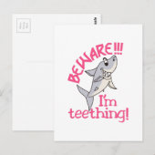 歯が生えてきた！ ポストカード (正面/裏面)