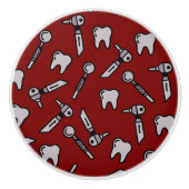 歯が鳴る | バーガンディ歯科用セラミックノブ セラミックノブ (正面)