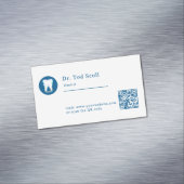 歯きらめく歯科デンタルケア歯科 マグネット名刺 (インサイチュ)