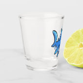 歯ぎしりマンガのサメ ショットグラス (左)