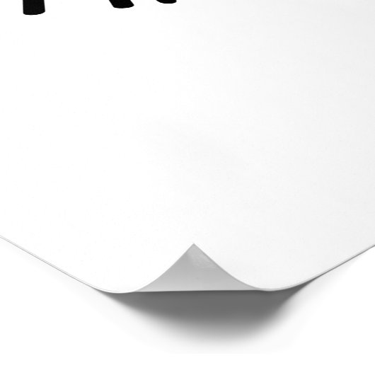 歯ぐずに詰め物を入れおもしろいて下さい ポスター (角)