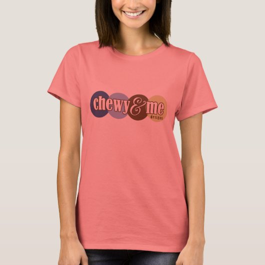 歯ごたえのある人 Tシャツ (正面)