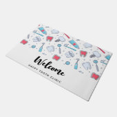 歯とツール歯科パターンへようこそ ドアマット (アングル)