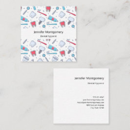 歯とツール歯科パターン スクエア名刺