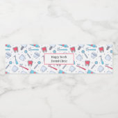 歯とツール歯科パターン ペットボトルラベル (シングルラベル)