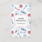 歯とツール歯科パターン 名刺 (正面)