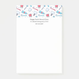 歯と工具歯科パターン歯科医 ポストイット