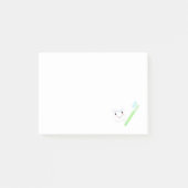 歯と歯 ポストイット (正面)