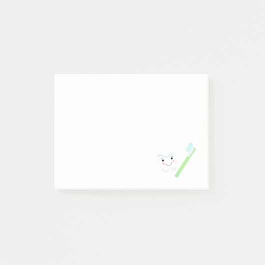 歯と歯 ポストイット (正面)